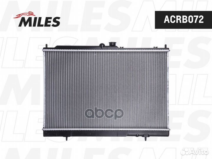 Радиатор miles mitsubishi outlander 2.0/2.4 03