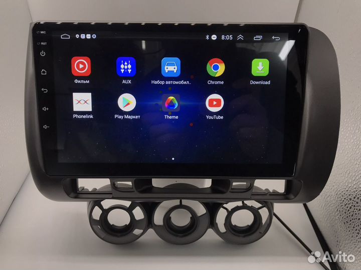 Магнитола Honda Fit 01-07 Android 1+16