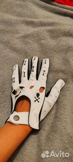 Водительские кожаные перчатки