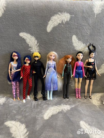 Куклы принцессы дисней лот