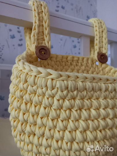 Корзинка на кроватку