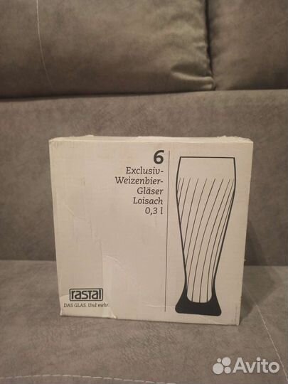 Набор новых бокалов для пива Rastal