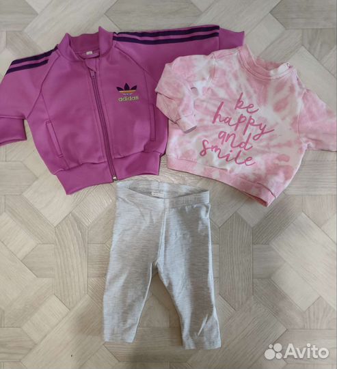 Олимпийка adidas и свитшот rezerved