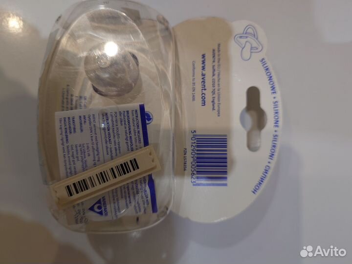 Соска пустышка avent 0 6 новая