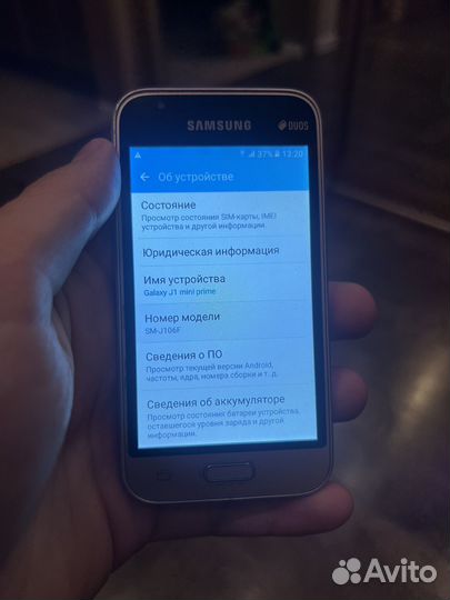 Samsung Galaxy J1 Mini Prime (2016) SM-J106F/DS, 8 ГБ