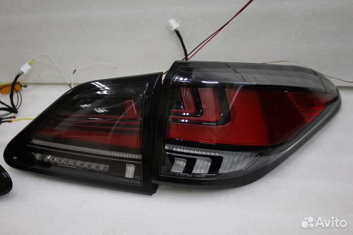 Стопы RX 350 / RX 270 / RX 450H дизайн 2016+, крас