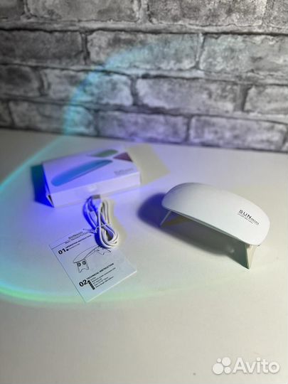 Лампа для ногтей sun mini