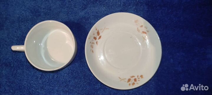 Сахарница,чашка,блюдце. Дмитровский з-д