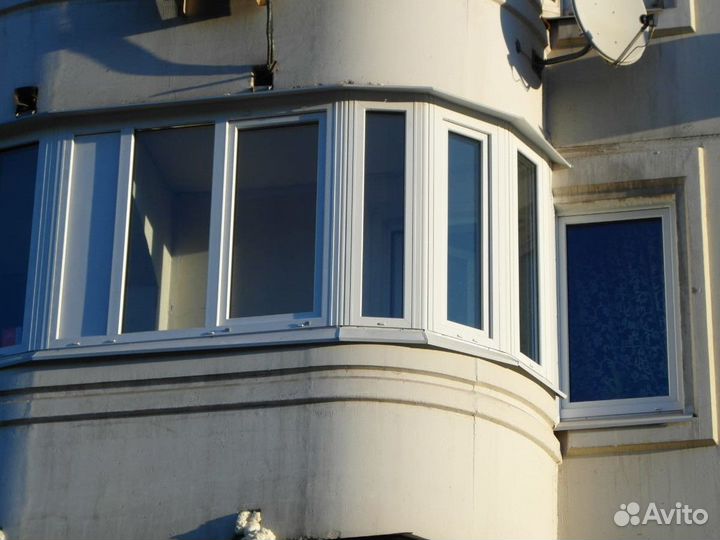 Балкон эркерный пвх