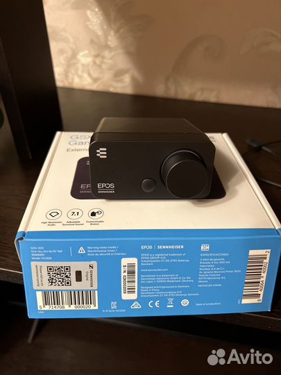 Внешняя звуковая карта epos sennheiser