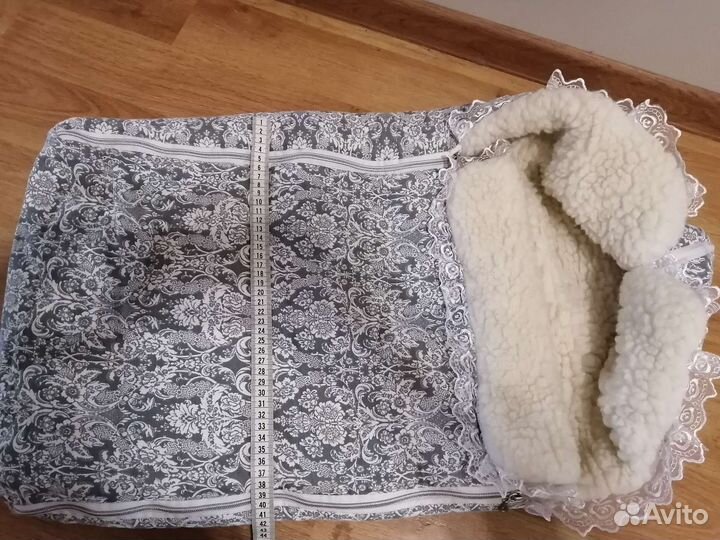 Тёплый конверт для новорожденного