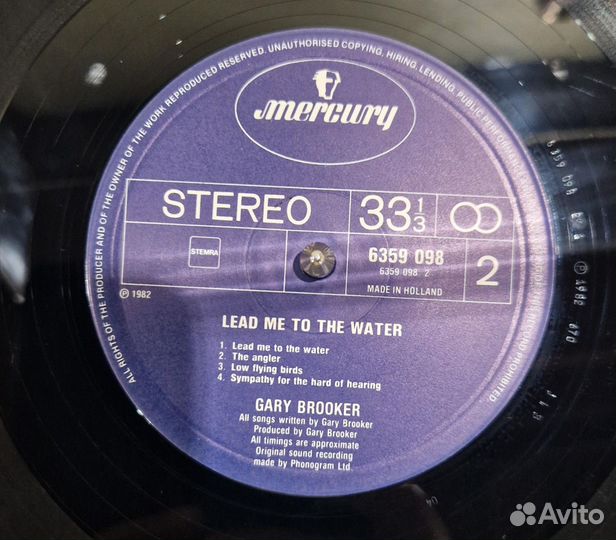 Gary Brooker - Lead Me To The Water (LP)