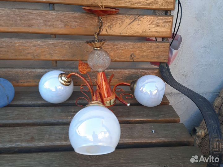 Люстры потолочная бу