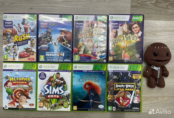 Руль и Кинект Xbox 360