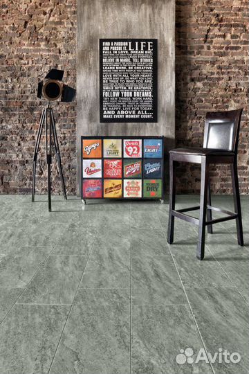 Водостойкий SPC ламинат alpinext stone Шеффилд ECO