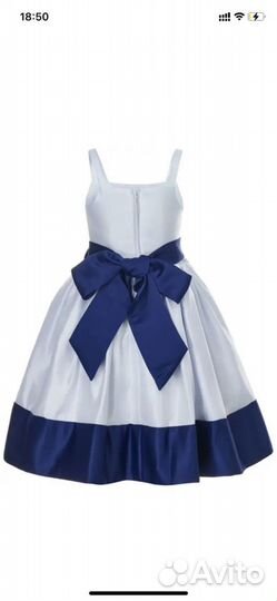 Нарядное платье для девочки 128