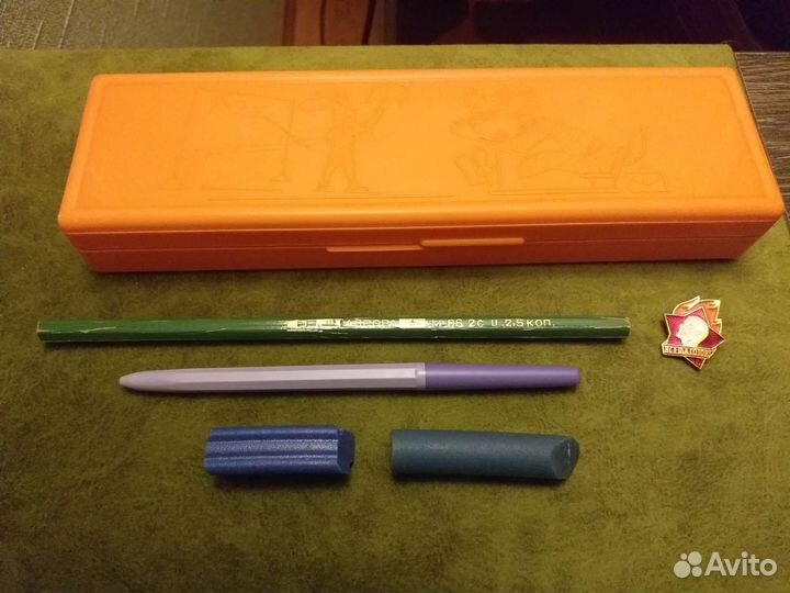 Пенал школьный СССР 