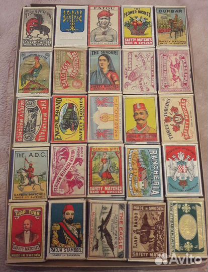 Коллекция шведских спичек