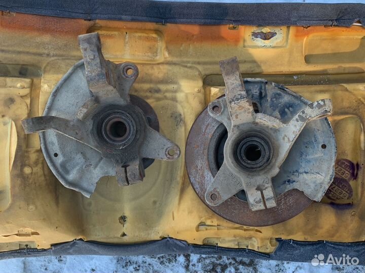 Ступица передняя киа спектра шума 2