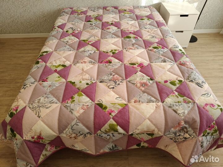 Лоскутное одеяло двухстороннее