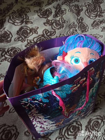 Игрушки пакетом для девочки