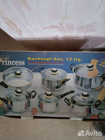 Набор кастрюль из нержавейки