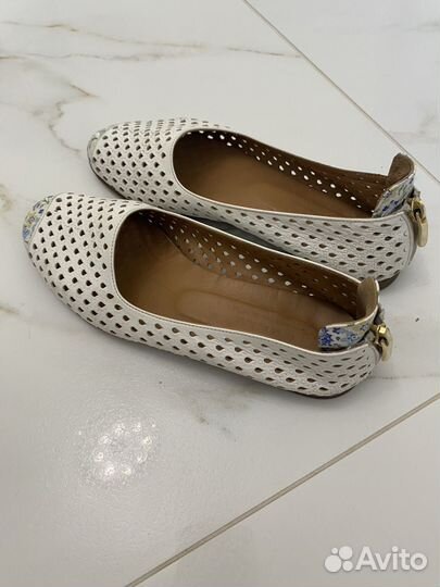 Балетки натуральная кожа 37