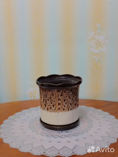 Цветочные горшки бу