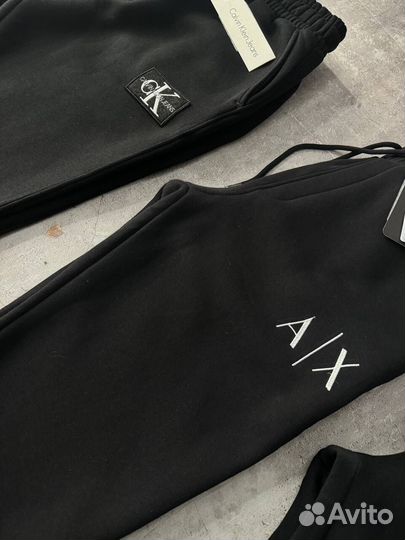 Спортивные брюки Armani Exchange черные люкс