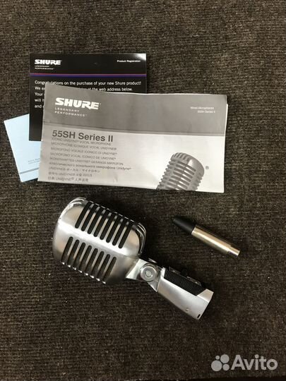 Продаю Микрофон shure 55SH со стойкой