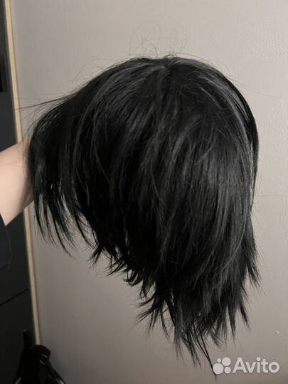 Парик черный короткий доя косплея