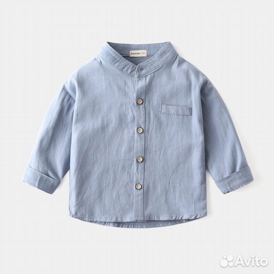 Рубашка воротник стойка