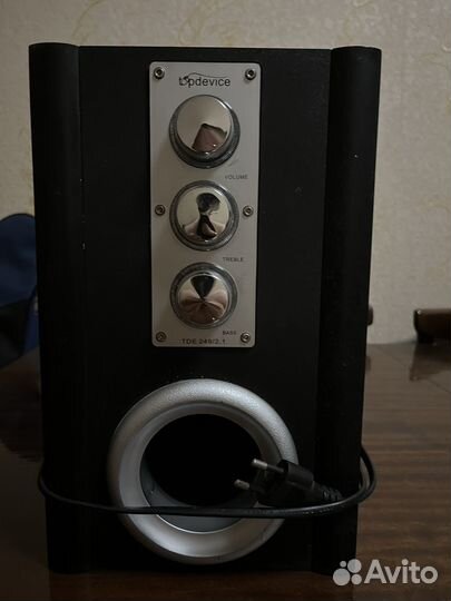 Колонки для компьютера с сабвуфером