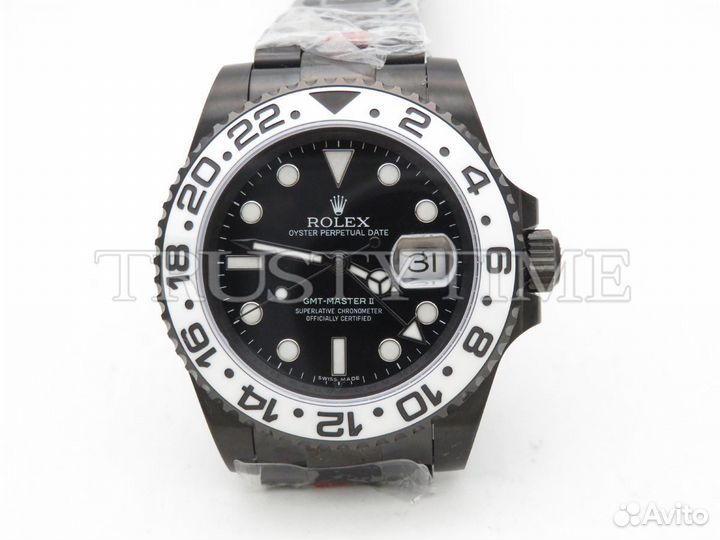 Часы Rolex GMT Master II Oreo White Ceramic Bezel 116710