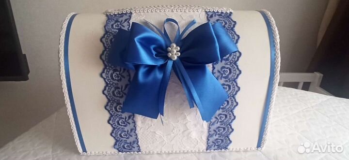 Свадебный сундук для денег