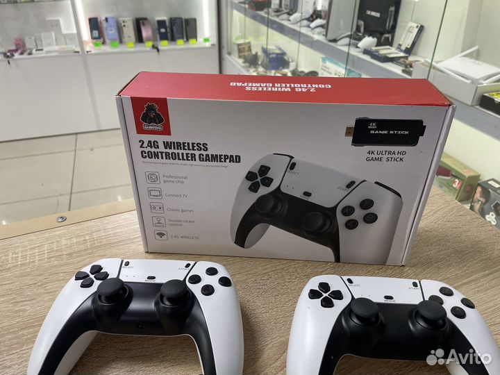 Игровая Приставка 4К ultra Game Stick M8 Pro