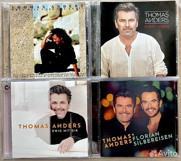 CD диски Thomas Anders (ex-Modern Talking)