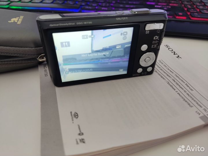 Компактный фотоаппарат sony cyber shot w730