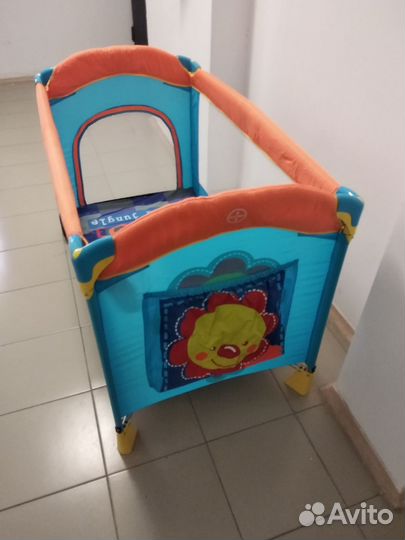 Манеж кровать раскладной