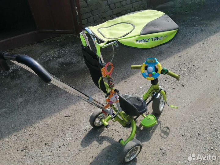 Детский велосипед б/у трех колесный