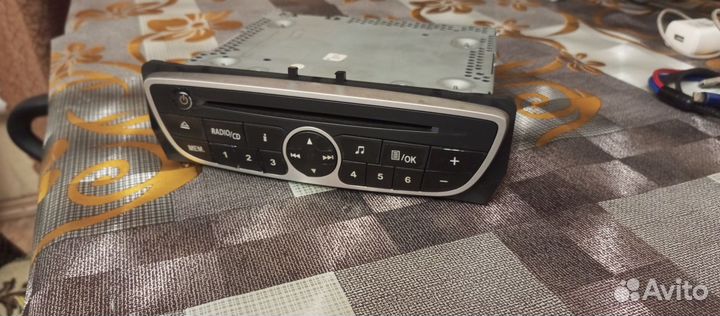 Магнитола renault scenic 3