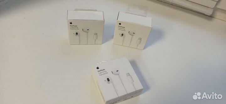 Наушники apple earpods lightning