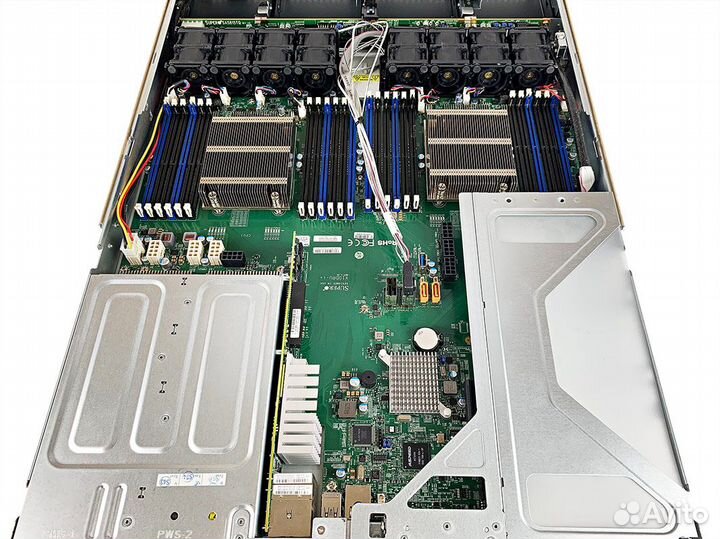 Сервер Supermicro 6018U-TR4T 2x E5-2630v4 16Gb