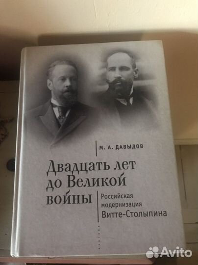 Двадцать лет до Великой войны.Давыдов М. А
