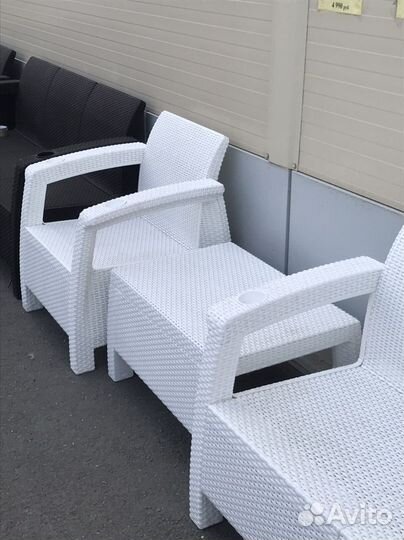 Кресло ротанг
