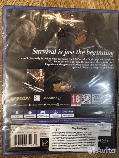 Игра Resident Evil 4 Remake (PS4)