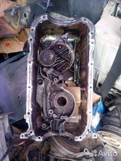 Поддон двигателя Mitsubishi Pajero 2 6G74 3.5