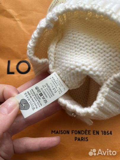 Шапочка для девочки il trenino оригинал шерсть