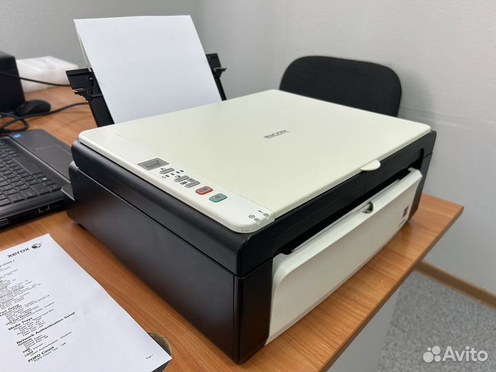 Мфу лазерный Ricoh SP100 (принтер, сканер, копир)
