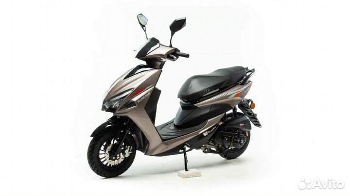 Скутер motoland (мотоленд) FS sport серый
